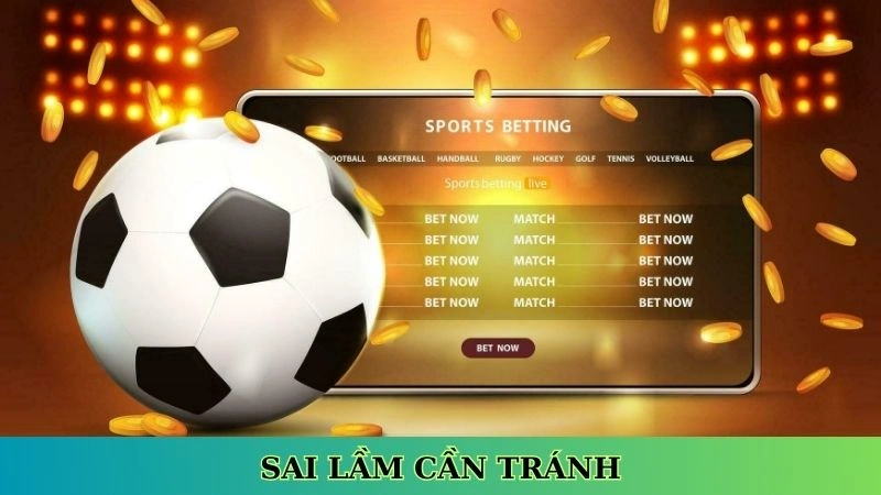 Sai lầm cần tránh